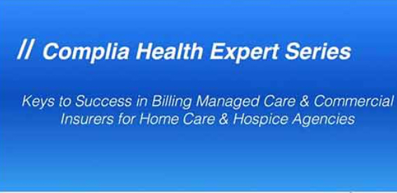 Learn from the Expert – Success Tips for Billing Managed Care and Commercial Insurers
