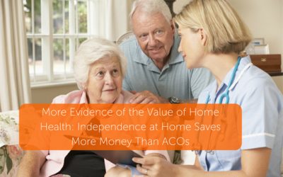 Independence at Home Saves More Money Than ACOs